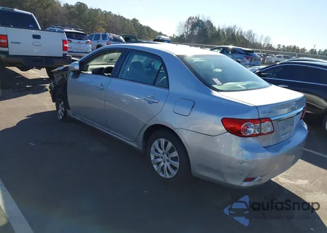 2013 Toyota Corolla Le z USA, uszkodzony, nr VIN 5YFBU4EE4DP170267